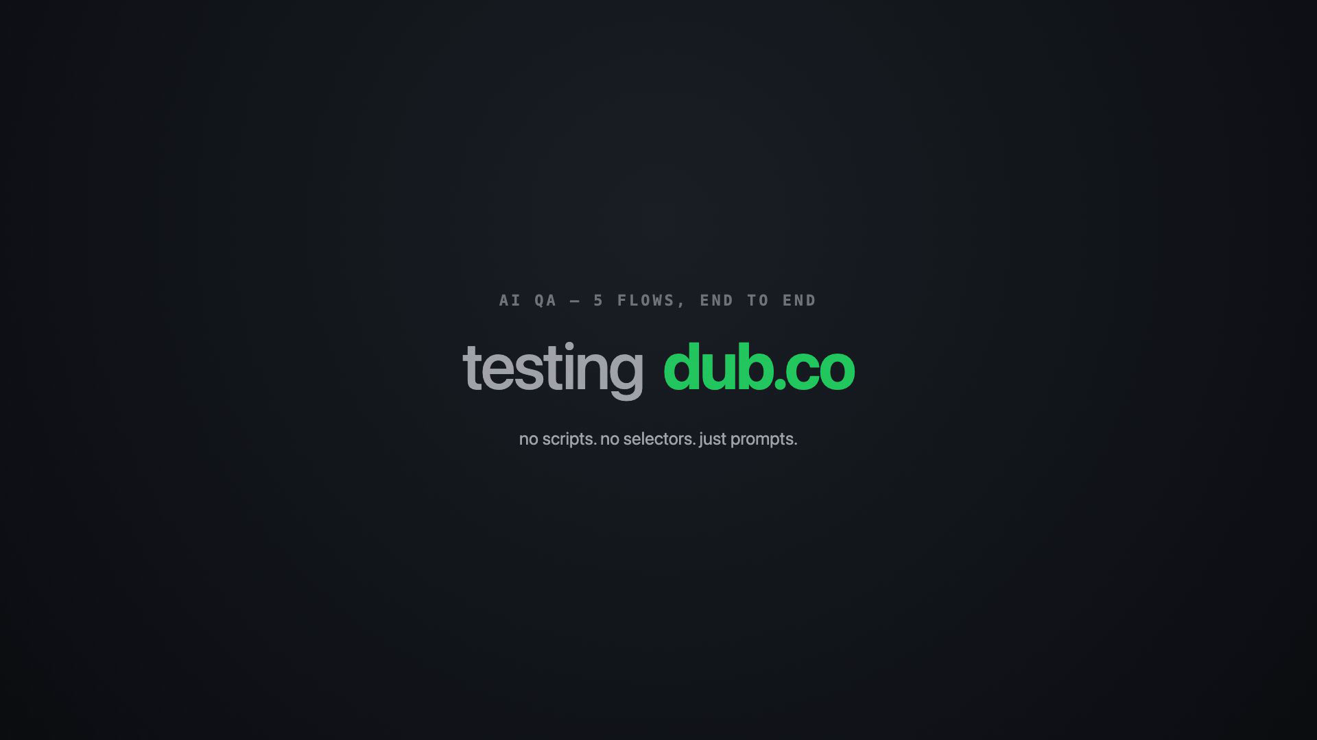 Opslane report on Dub.co